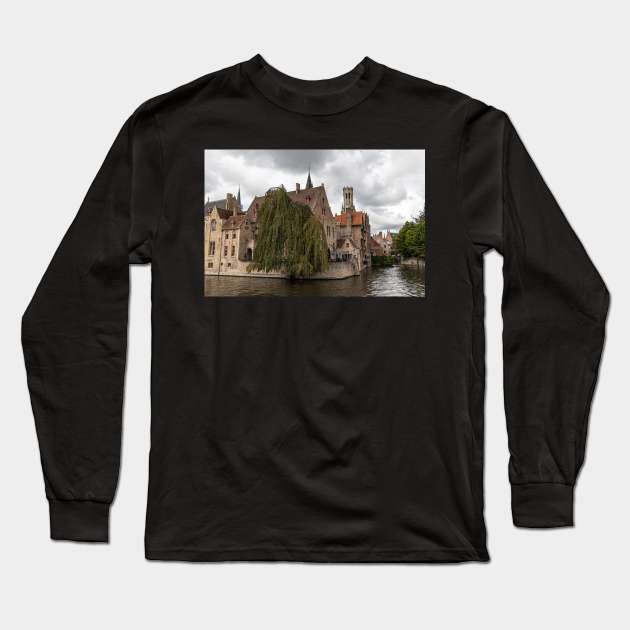 Bruges Long Sleeve T-Shirt by Memories4you